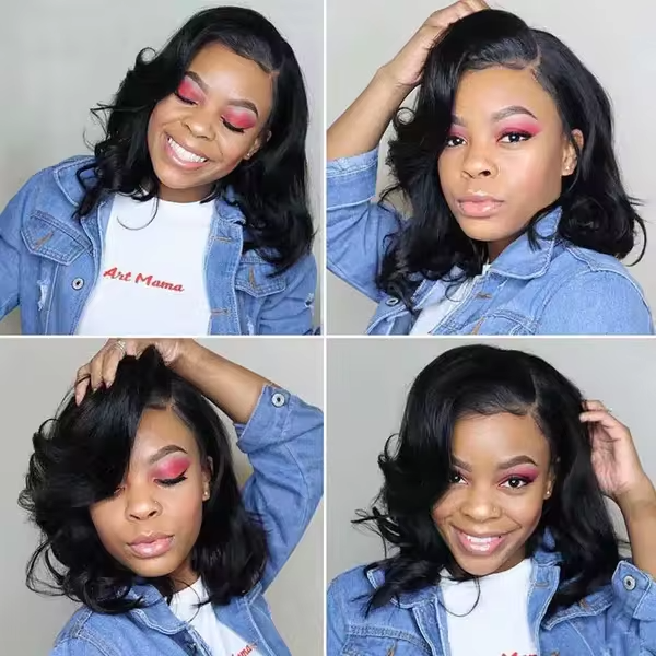Glueless Double Drawn Straight Bob Wig Vendors Human Hair Lace Front Wig Wholesale Raw Vietnamese Hair HD Full Lace Frontal Wigs