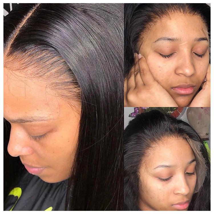 Bob Cut Wigs 100% Human Hair,13*4 Lace Front Bob Wig, 100% Human Hair Short Bob Cut Lace Front Wig