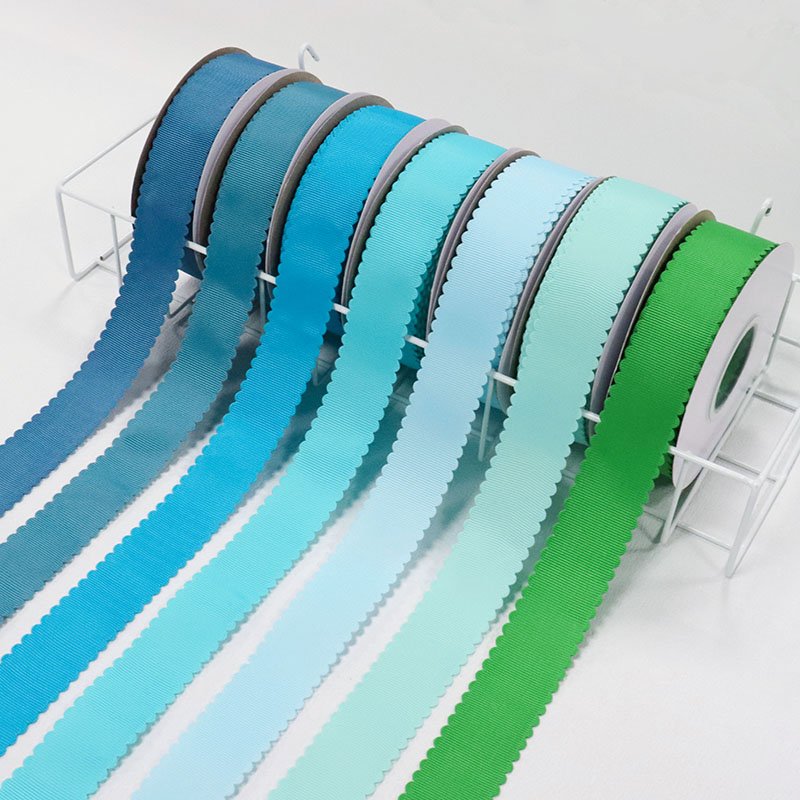 30mm Solid color Grosgrain Ribbon Lace Trimming Tape For Handmade Bowknot Hair Clip Garment Decor