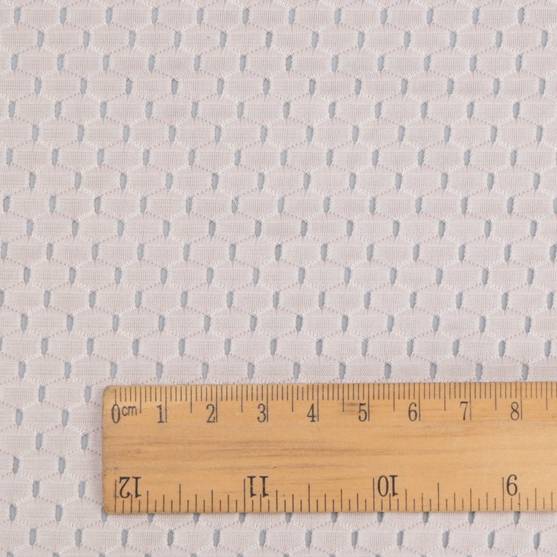 in stock Polyester underwear casual wear sports mesh cloth large hole mesh cloth swimsuit elastic mesh fabric