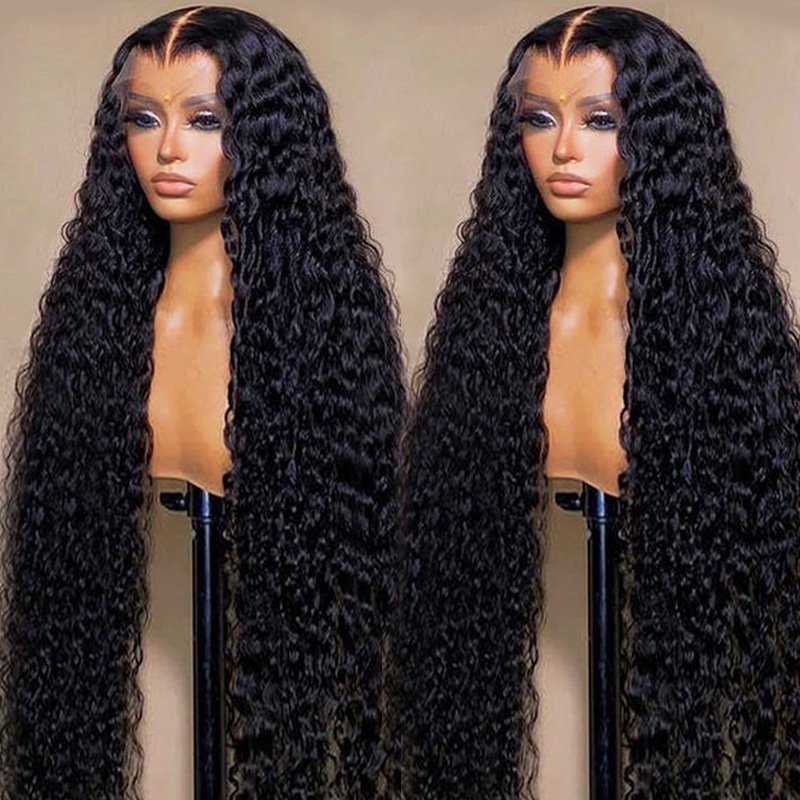 7x5 Glueless Hd Lace Frontal Wig Vietnamese Raw Hair Wigs Human Hair Lace Front Virgin Cuticle Aligned Hair Water Wave Wig