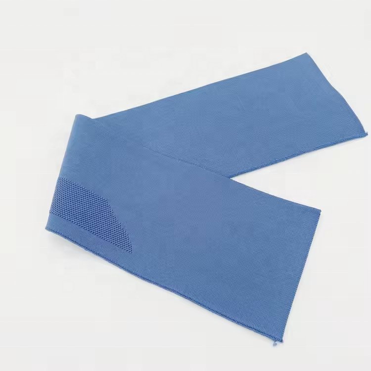 Custom Polyester Eco-friendly knitted rib collar fabric shirt collar, woven rib collar
