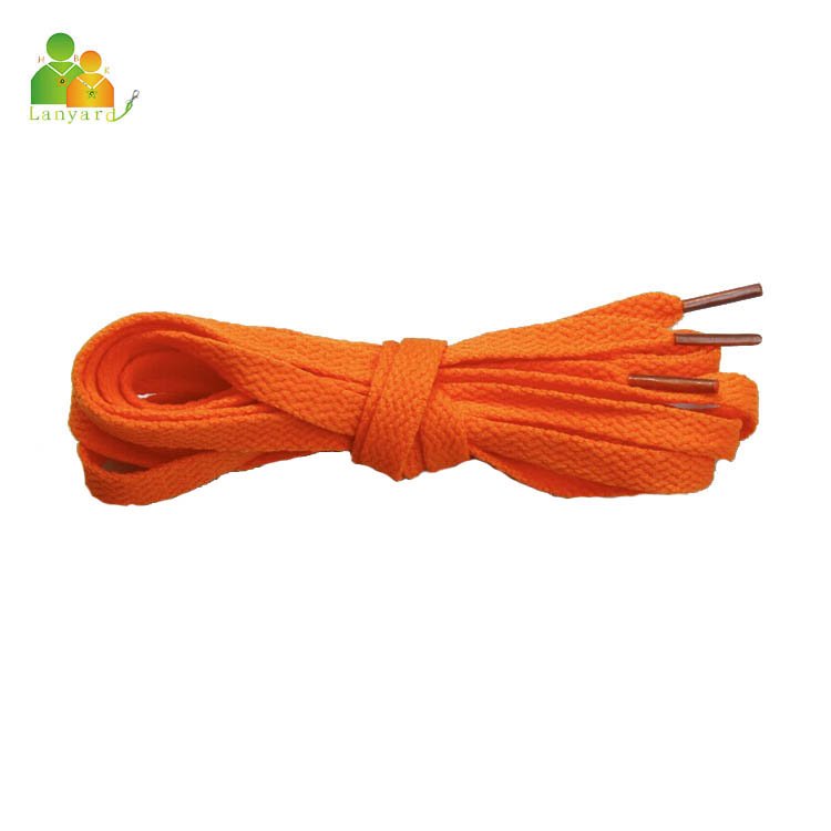 Factory Wholesale Custom Color Design Free Sample Elastic Flat Laces Polyester Net Color Shoe Laces for Sport Shoes