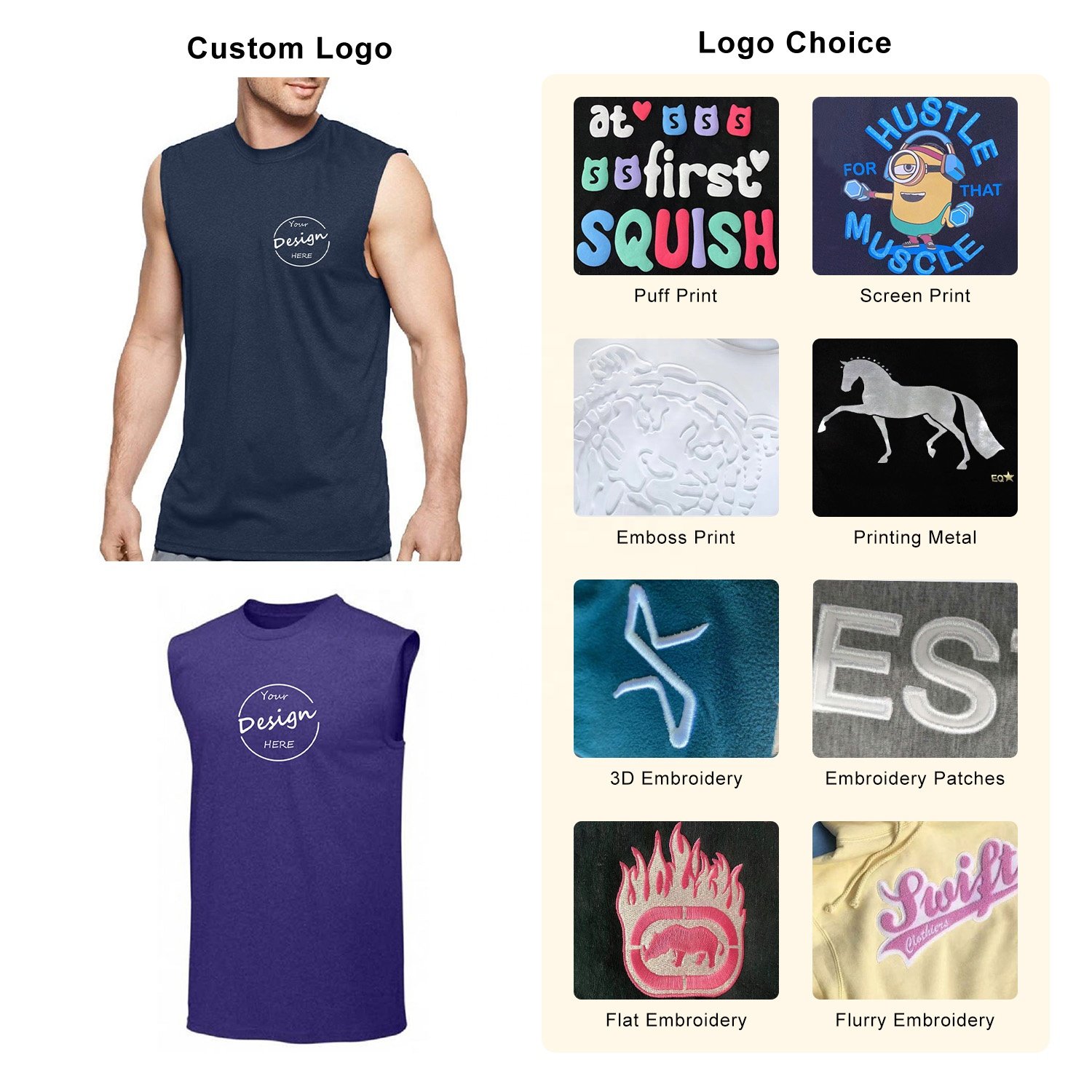 Custom High Quality Elastic Ribbed Vest Summer Crew Neck Plain Tank Top Sleeveless Wholesale Price Ribbed Tank Top Men