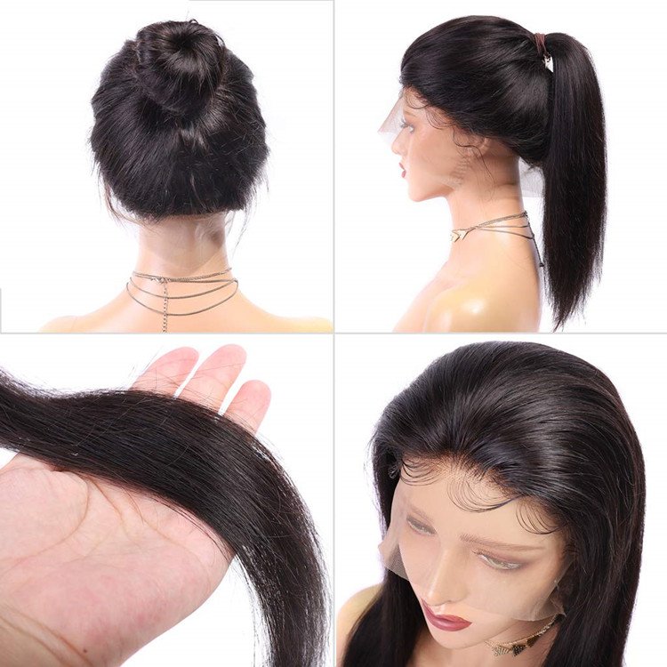 Megalook Transparent Human Hair Wigs,Wholesale Hd Full Swiss Lace Human Hair Wigs, Brazilian 30 Inch Human Hair Wigs