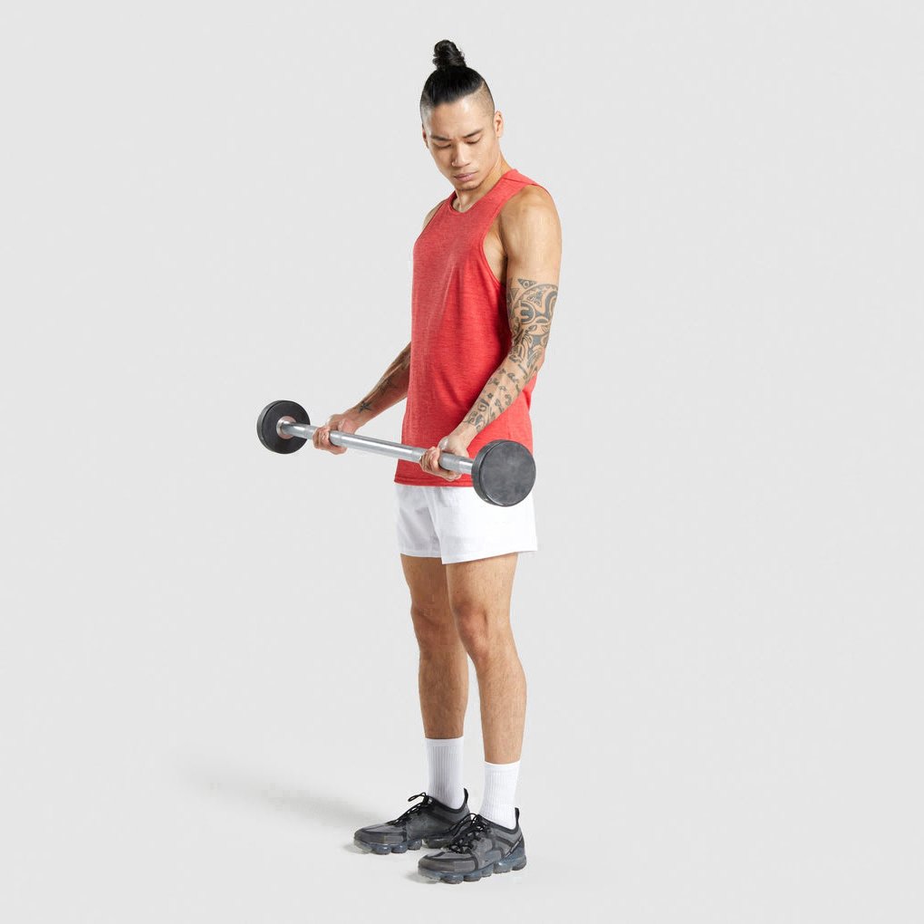 High Quality Mens Tank Tops Square Cut Muscle Ribbed Tank Tops Custom Wholesale Gym Stringer Tank Top