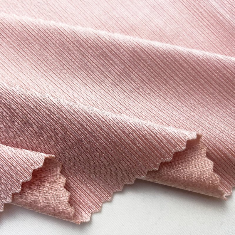 Manufacturer shiny 81 polyester 19 spandex knitted fabric 4 way stretch spandex fabric for swimsuit bikini