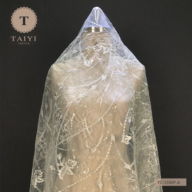2018 Factory Price Quality-Assured Embroidery Lace Fabric