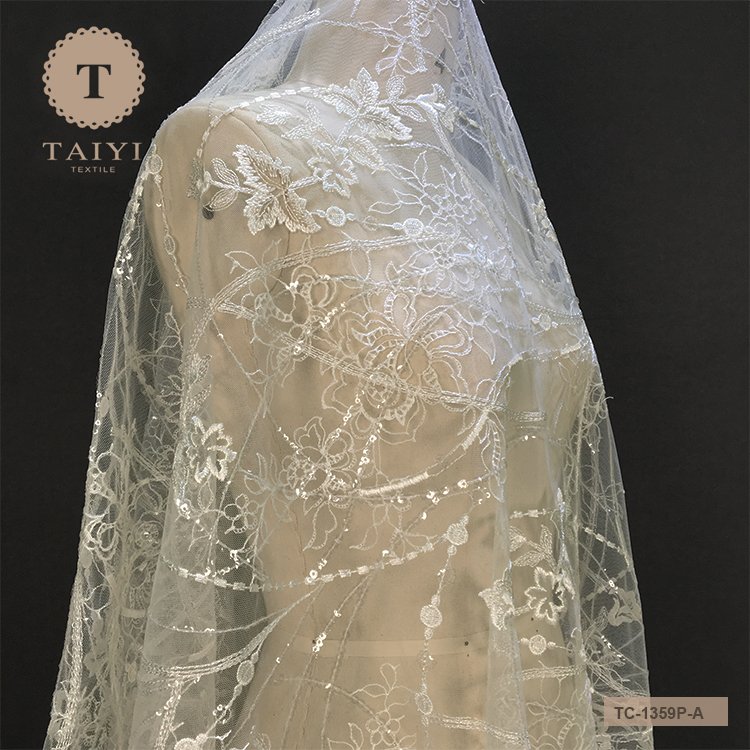 2018 Factory Price Quality-Assured Embroidery Lace Fabric