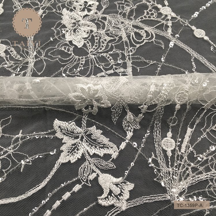 2018 Factory Price Quality-Assured Embroidery Lace Fabric