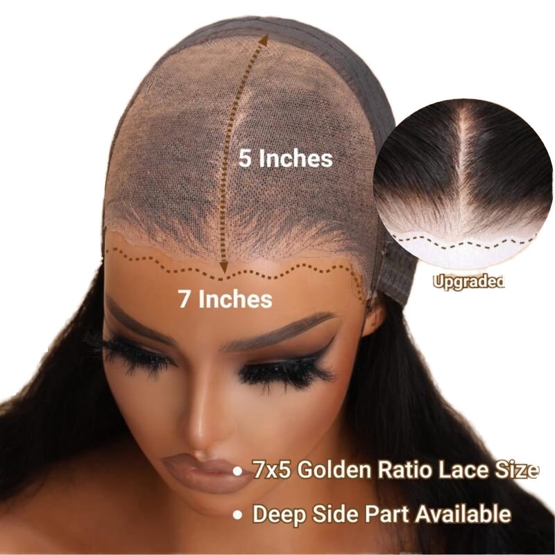 Curly Human Hair Lace Front Wigs for Women Water Wave 13x4 13x6 HD Deep Wave Frontal Wigs Long Length Styles