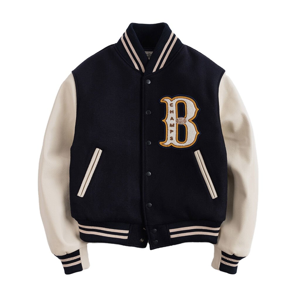 Hot Selling Men's Varsity Jacket Casual Street Wear Winter Jacket 2024 Fashionable Custom Men Jackets