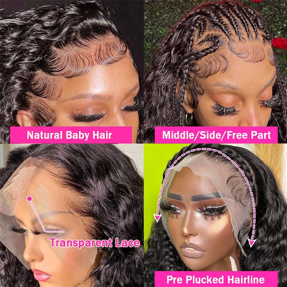 Raw Vietnamese Human Hair Kinky Curly Lace Front Wigs Human Hair Glueless Hd Full Lace Frontal Wigs Human Hair For Black Women