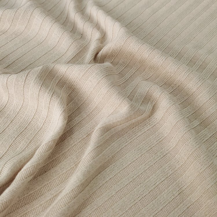 Hot sale Top Quality Wrinkle Resistant Style Poly Rayon Rib Knit Hacci Fabric