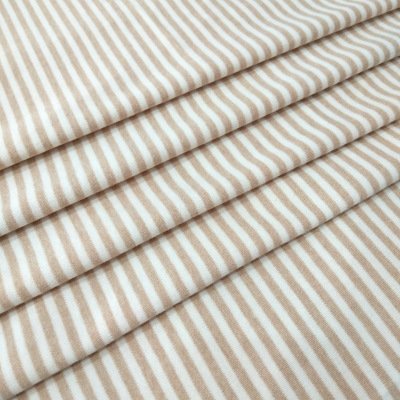 Nature Color Cotton Fabric For Making Baby Interlock Knitting Fabric