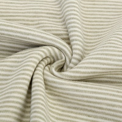 Nature Color Cotton Fabric For Making Baby Interlock Knitting Fabric