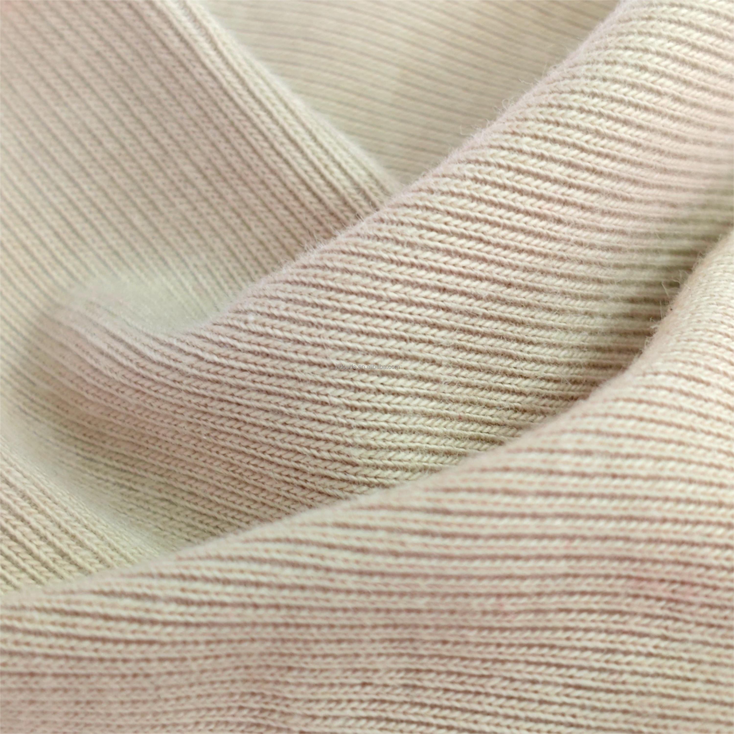 YDD2020#B cuff fabric rib fabric dye color rib knitted fabric for cuffs and collar