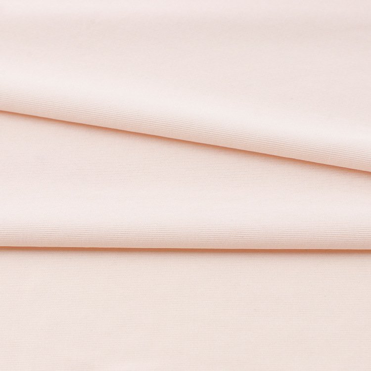 Factory Custom 120G Nylon Spandex Ultra-Thin Swimsuit Fabric Warp Knitting Dance with Rib and Mesh Style Wrinkle Resistant