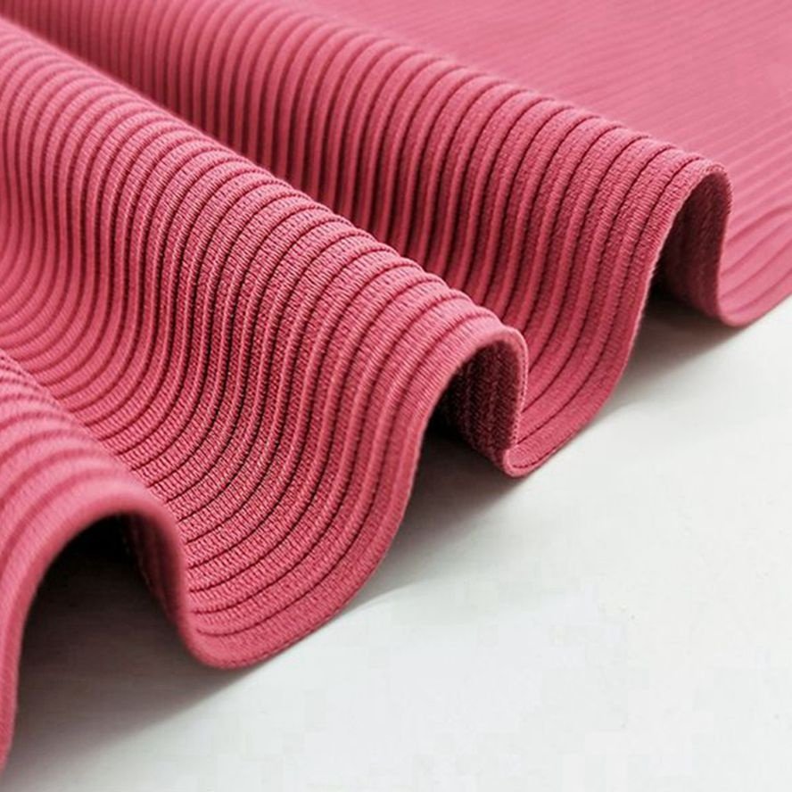 Econyl Fabric Swimwear 78 Recycled Nylon 22 Spandex Knitted Rib Yoga Fabric