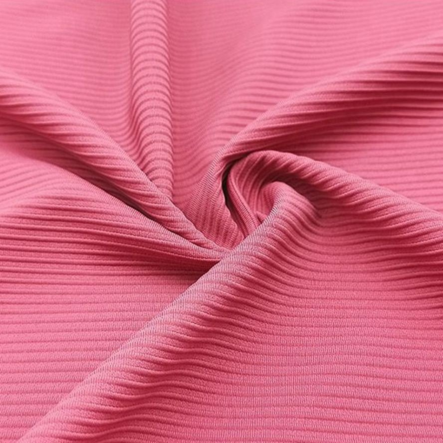 Econyl Fabric Swimwear 78 Recycled Nylon 22 Spandex Knitted Rib Yoga Fabric