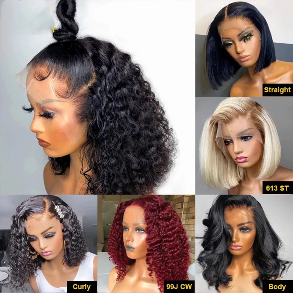 Wholesale 99j svolna Bob Straight Wig 100% Virgin Human Hair Brazilian Peruvians Wig Hd Lace Human Hair Lace Wig For Black Women