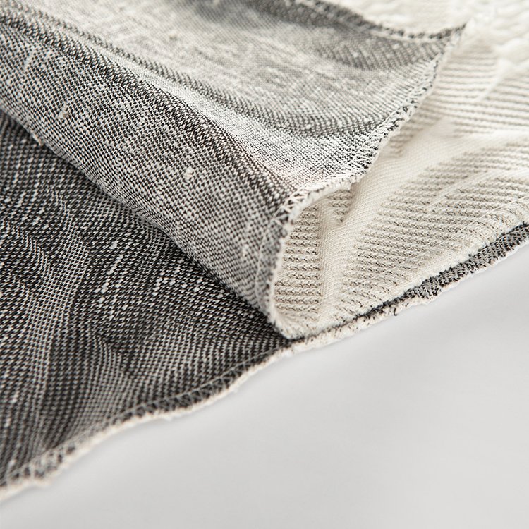 Environmental Knit Fabrics Rib Knit Mattress Ticking Fabric Polyester Knitted Mattress Fabric
