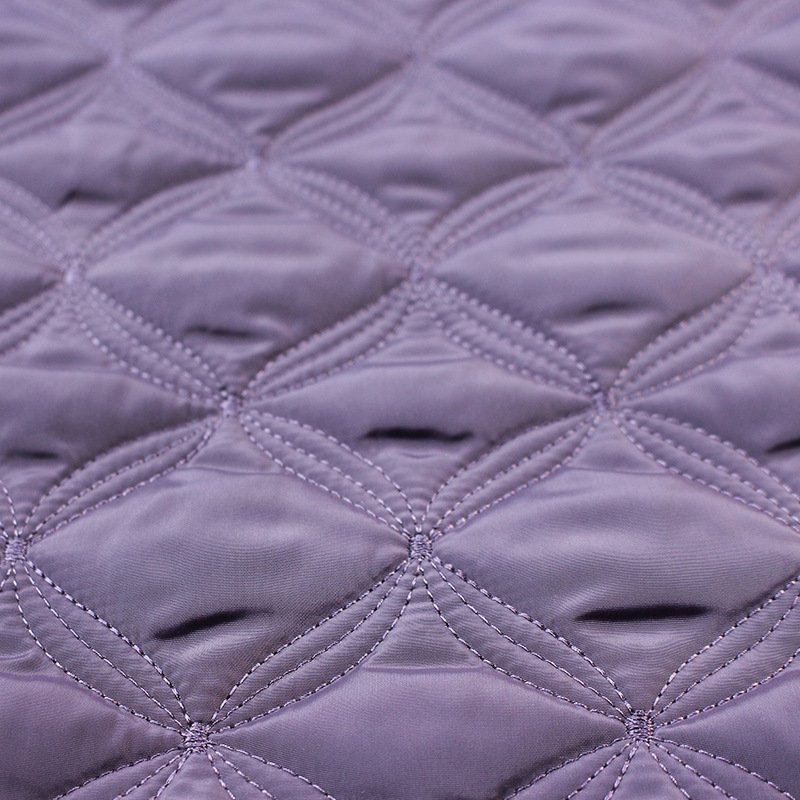 Factory Price custom pattern embroidery 100% polyester quilting fabric for winter jacket puffer jacket