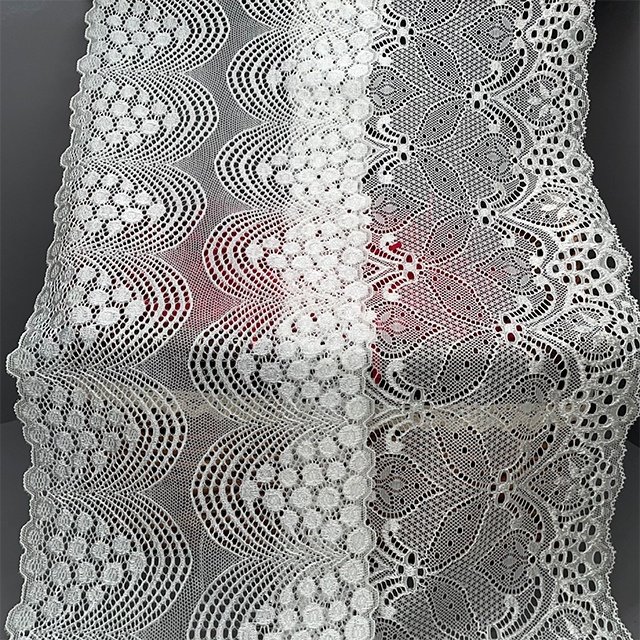 TUTON Custom High Quality French Elastic Lace 17.5 CM Trim Wholesale For Lingerie