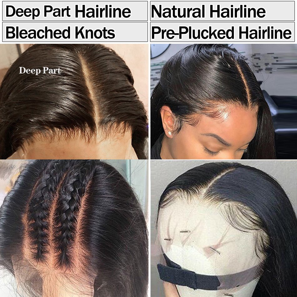 Premium 613 pixie cut bob 360 pre pluck full lace closure wigs natural human hair HD lace front frontal wig for black women