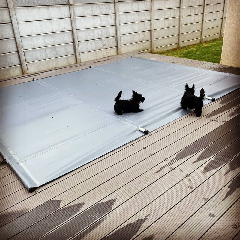 Waterproof Custom PE PP PVC Tarpaulins Heavy Duty Inground Pool Cover and Outdoor Leaf Protection
