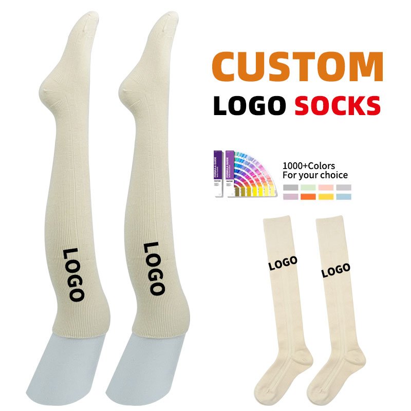 Wholesale Winter Girls Leg Warmer Wool Over Knee Long Stockings Thick Warm knee high sheep wool sock