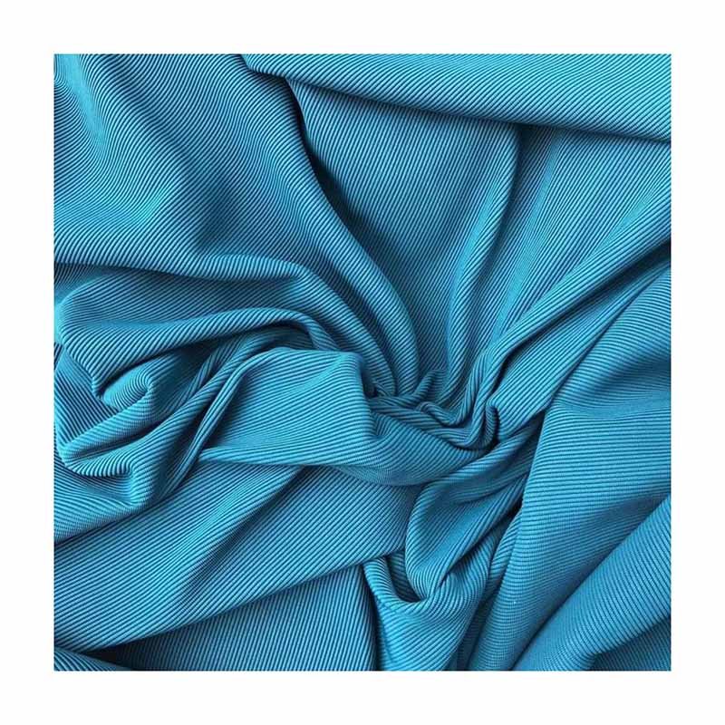 Super Soft Rayon Rib 91 Rayon 9 Spandex Knitted Fabric for T-shirt Underwear