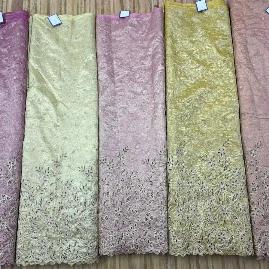 Fashion Women'S Fabric Wholesale Elegant Temperament Exquisite Embroidery Craft Fabric
