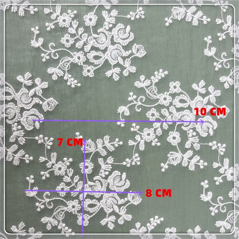 High Quality 100%polyester Dot Jacquard Embroidery Style Cotton Jacquard Embroidery Fabric For Dress