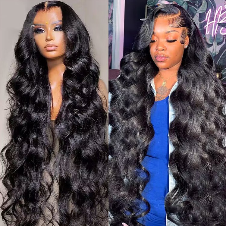 Wholesale body wave 13x6 glueless Lace Front Wig raw Brazilian Hair HD Lace Frontal Wig,Virgin Human Hair Full Lace Wig
