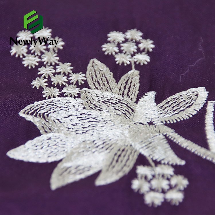 Nigerian woven Fabrics 5 Yards African Fabric 2022 New Embroidery TURKEY Dress Bags Fashion For Dress women girl garment