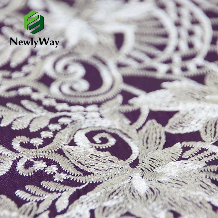 Nigerian woven Fabrics 5 Yards African Fabric 2022 New Embroidery TURKEY Dress Bags Fashion For Dress women girl garment