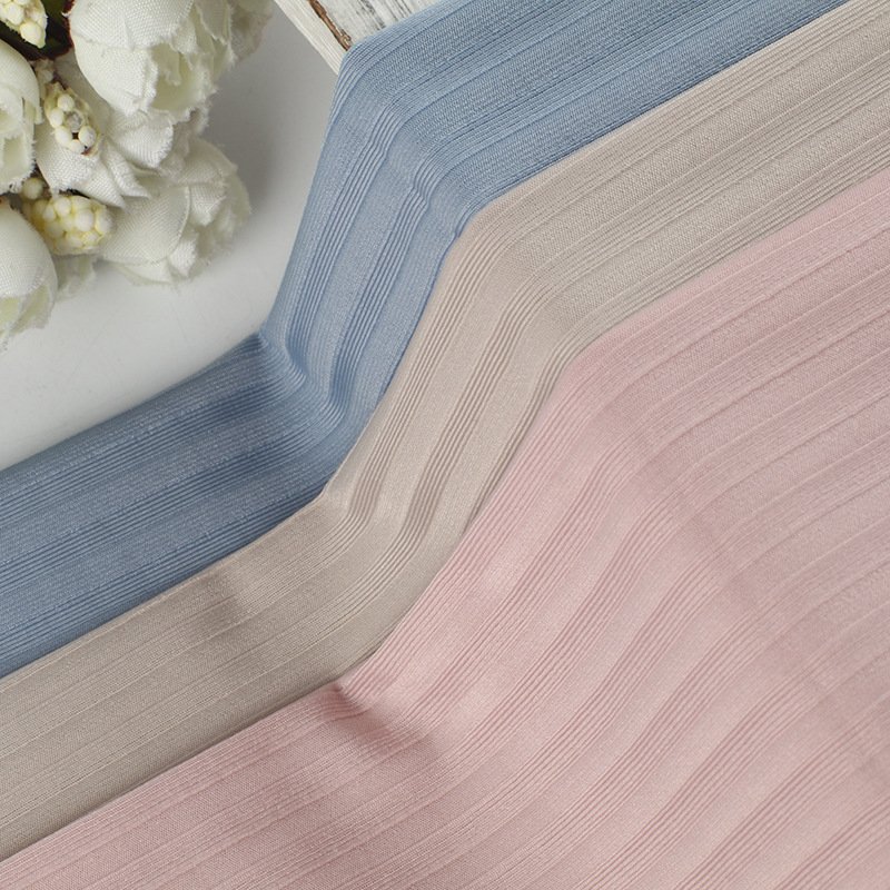 OEM 160cm 230 Gsm 90%Nylon 10%Spandex pit ice silk nude four-sided elastic knitted ribbed fabric