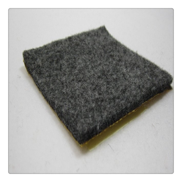 China Customized Eco-friendly Felt Fabric Padding Thermal Bonded Polyester Wadding car felt need punch