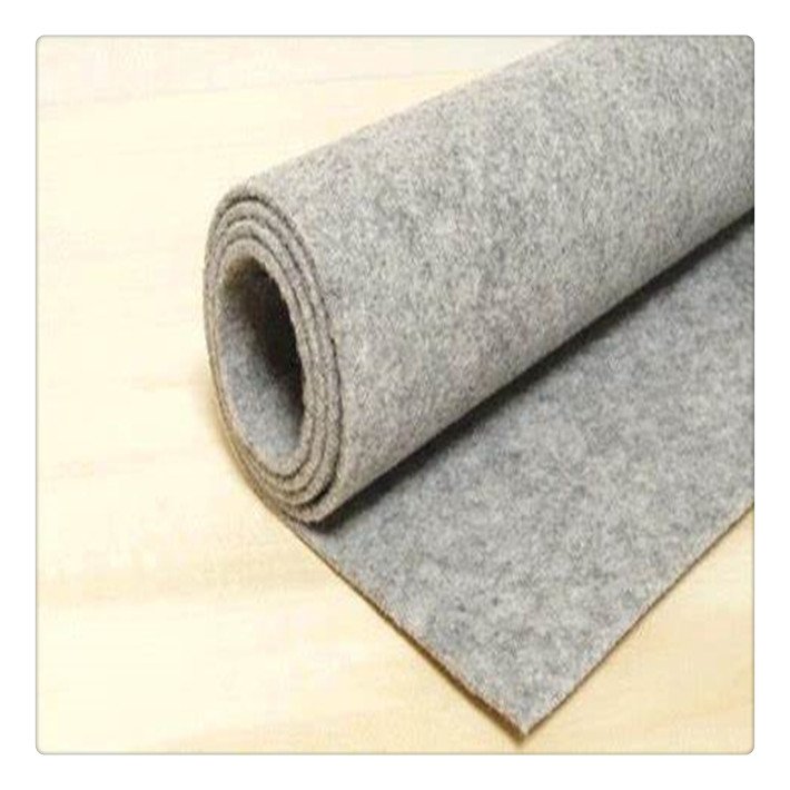 China Customized Eco-friendly Felt Fabric Padding Thermal Bonded Polyester Wadding car felt need punch