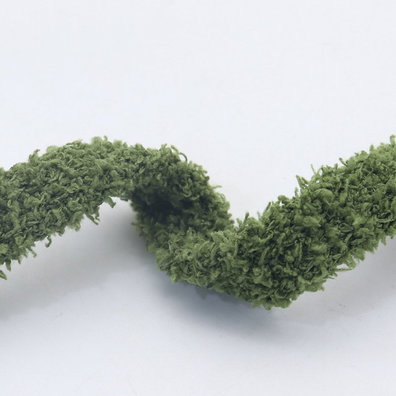 High Quality 15mm Flat Fluffy Shoelaces Fashionable Fluffy Shoe Laces For Sneakers
