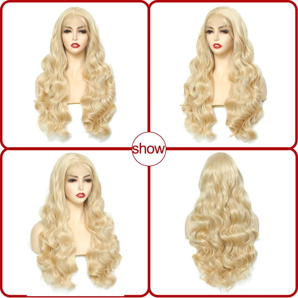 30inch Body Wave 613 transparent 13x4 hd lace full frontal wig straight body wave 613 blonde brazilian human hair full lace wigs