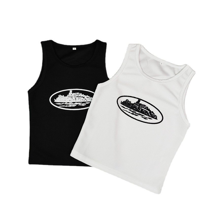 Wholesale 2023 Summer Women Ladies Tank Top Solid Printed sports vest Sleeveless Women's Tank Tops For Summer