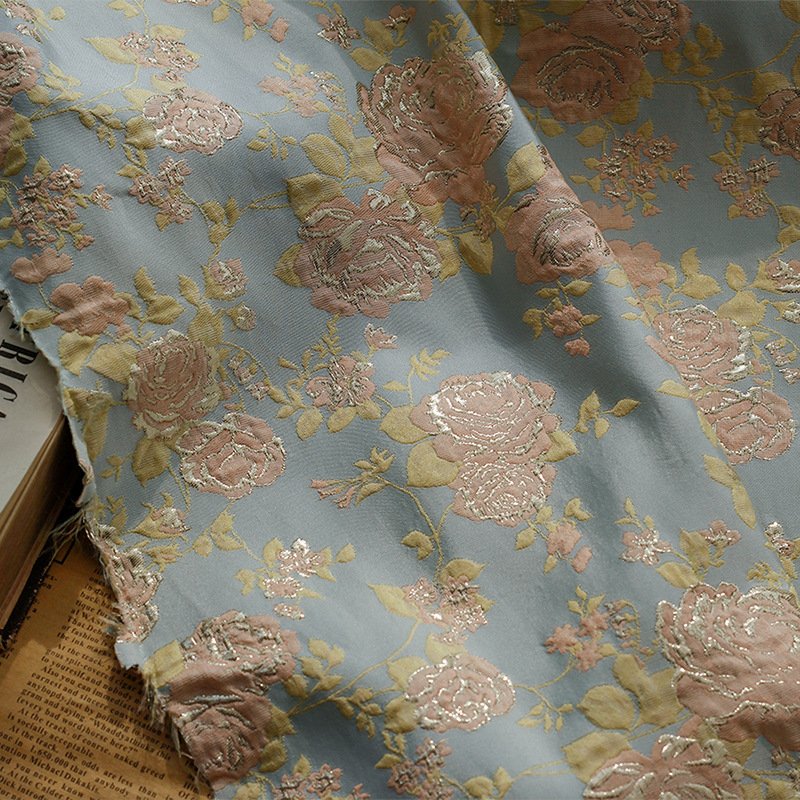 African Lace Fabric High quality Jacquard Brocade Embroidery Lace Fabric for Women French Mesh Lace Fabric