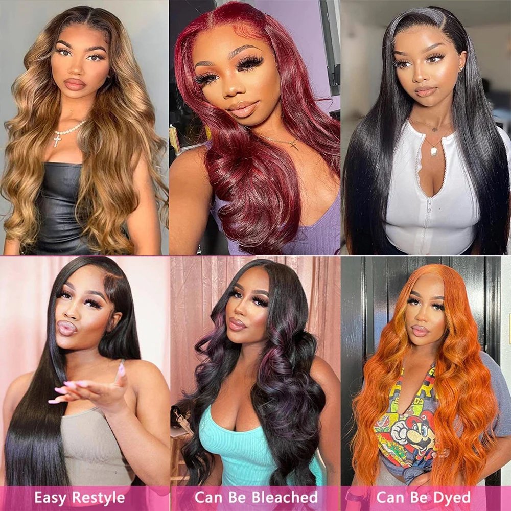 Drop Shipping Virgin Hair Vendors Wholesale Transparent Lace Full Frontal Raw Indian Hair Wig 100% Natural Color Wig Lace Front