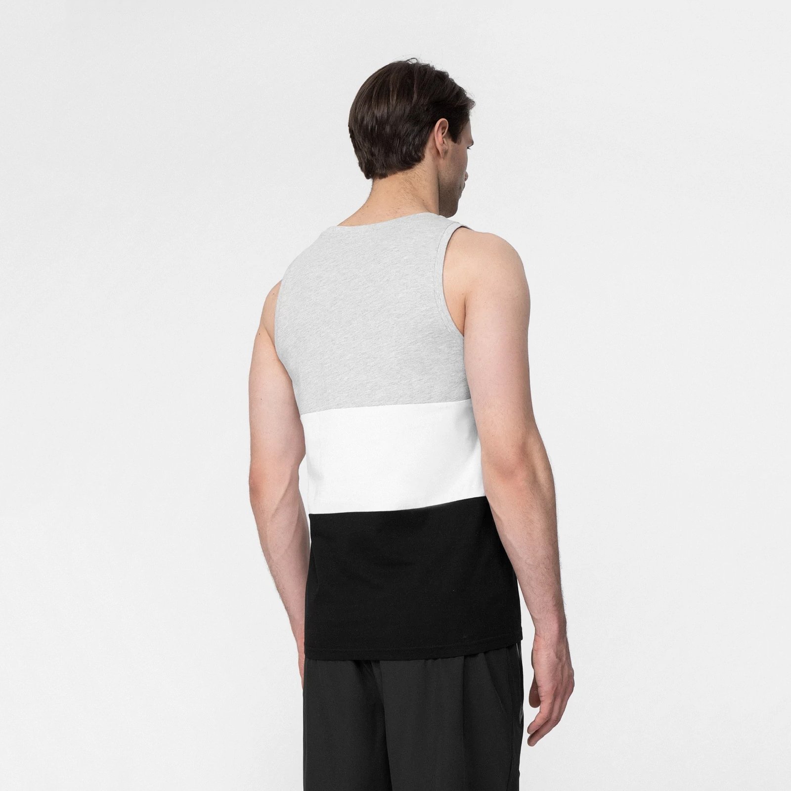 OEM Service Summer High Quality Men's Cotton Tank Top Fitness Gym TMen's Tank Top 100% Cotton 2024