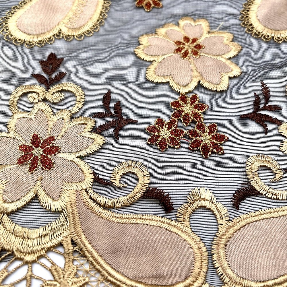 Cord Lace Fabric African Guipur Dubai 2021 High Quality Water Soluble Embroidery Soft Corded Lace Fabric For Party Dress