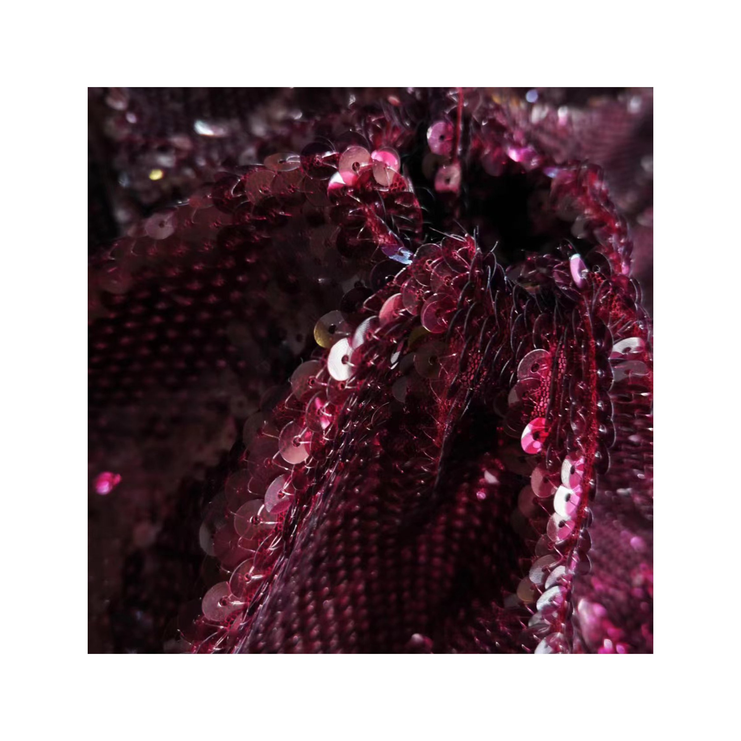 Hot sale products heavy beads sequins luxury bridal net fabric for weddings dress wine beaded net sequin fabric