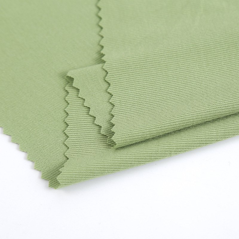 40s eco-friendly anti bacterial organic bamboo spandex 1*1 rib knit seamless underwear fabric