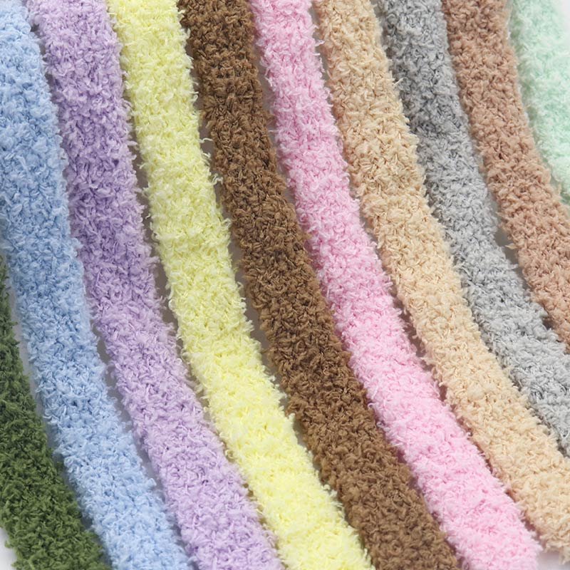 Hot selling 15mm extra wide AF Caterpillars thick Fuzzy shoelaces Flat Fat SB Dunks Low canvas Sneakers Fluffy Shoe Laces
